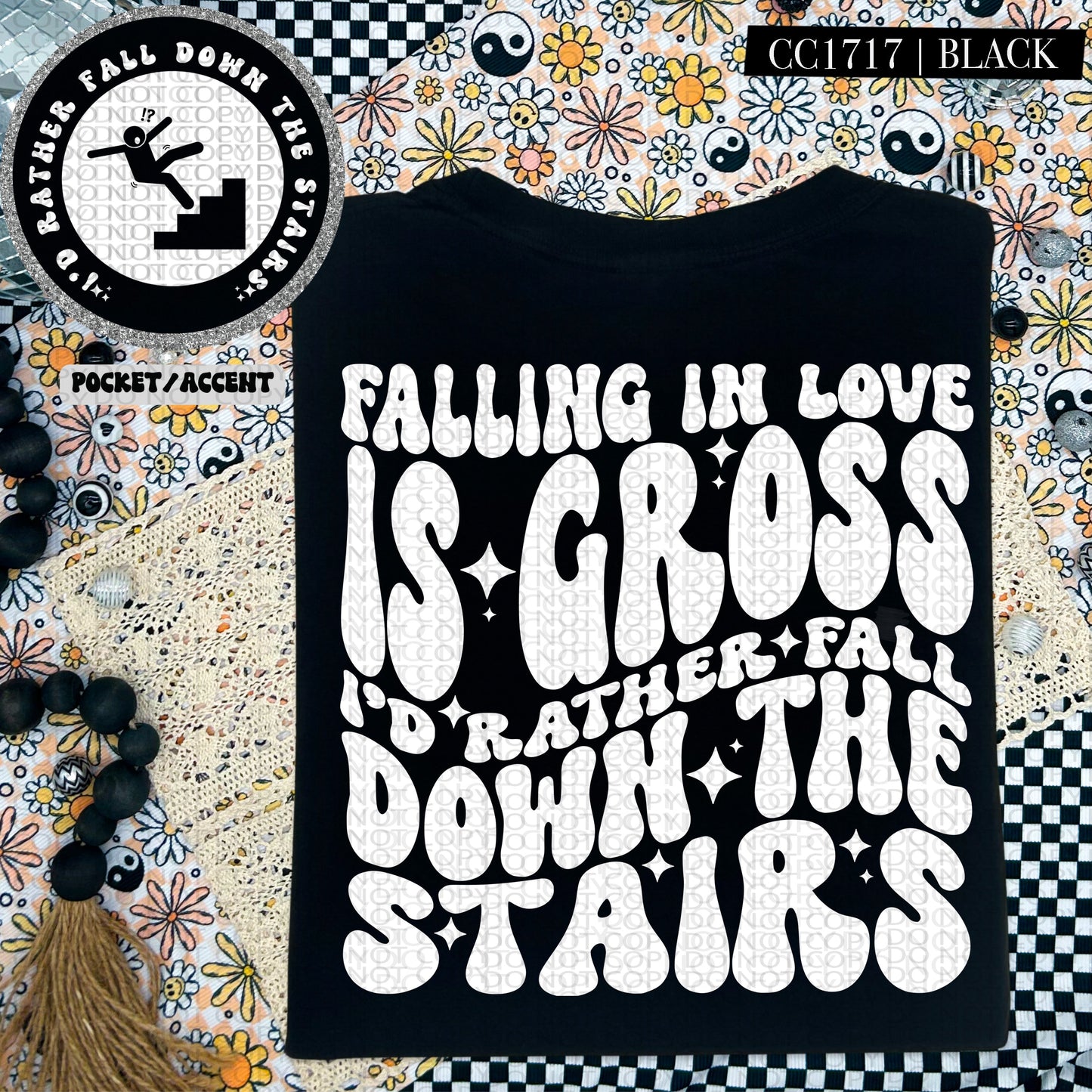 Falling in Love is Gross | Comfort Colors Tee