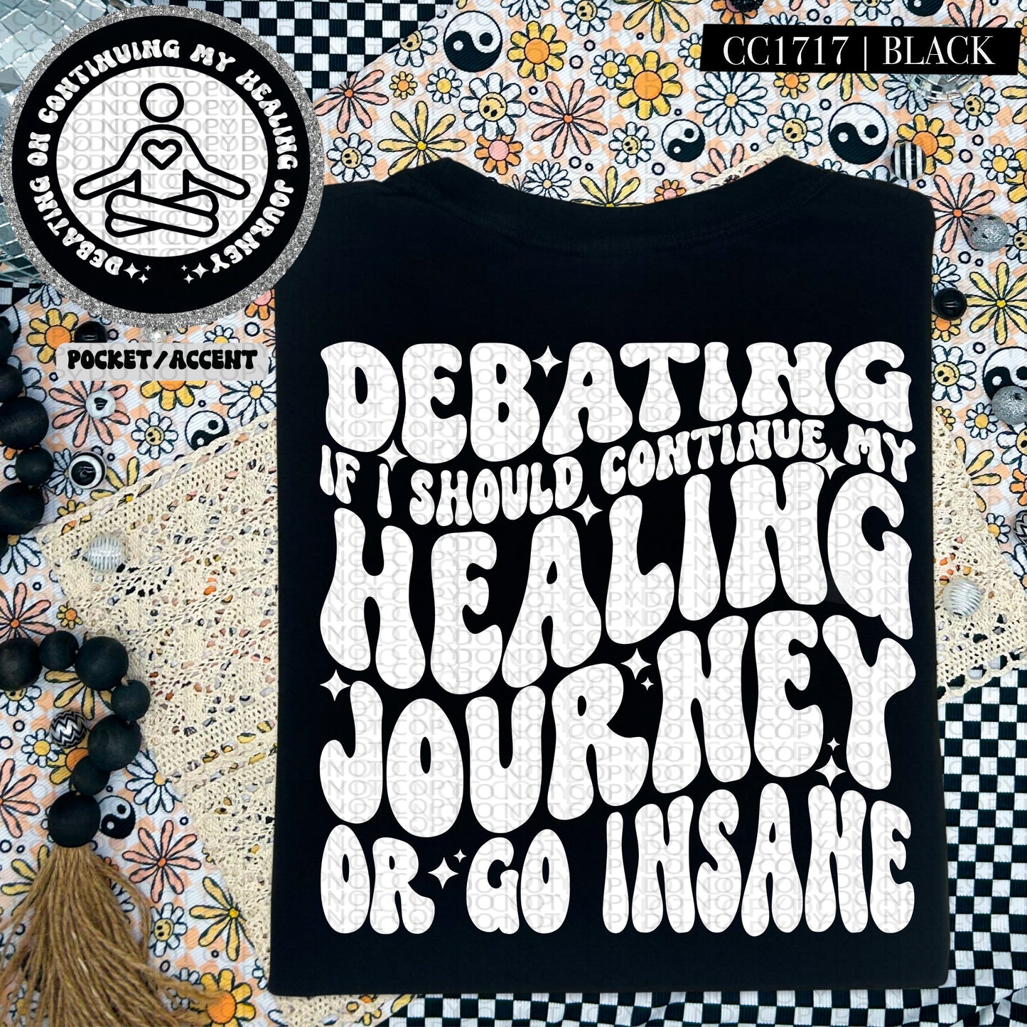 Debating If I Should Continue My Healing | Comfort Colors Tee
