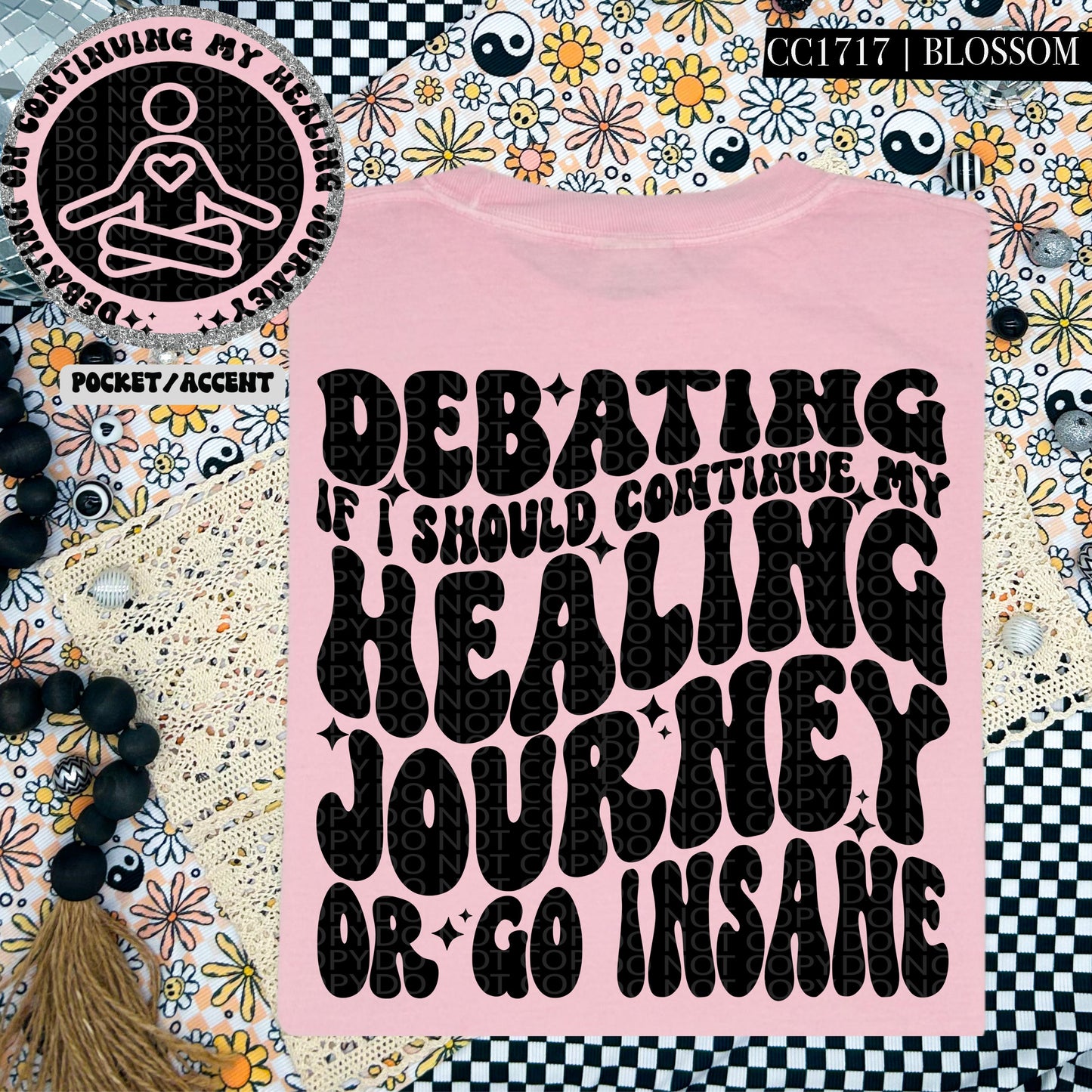 Debating If I Should Continue My Healing | Comfort Colors Tee