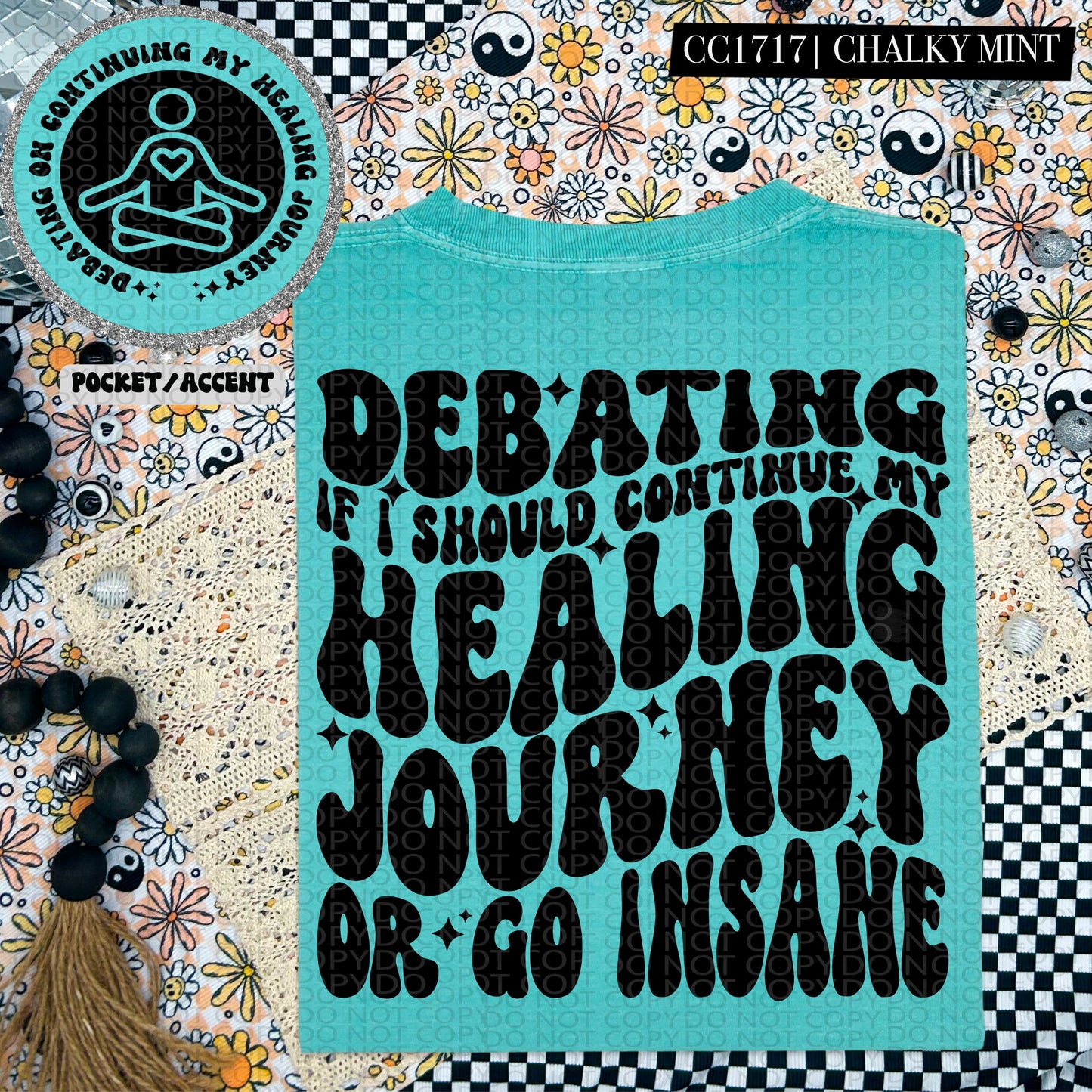 Debating If I Should Continue My Healing | Comfort Colors Tee