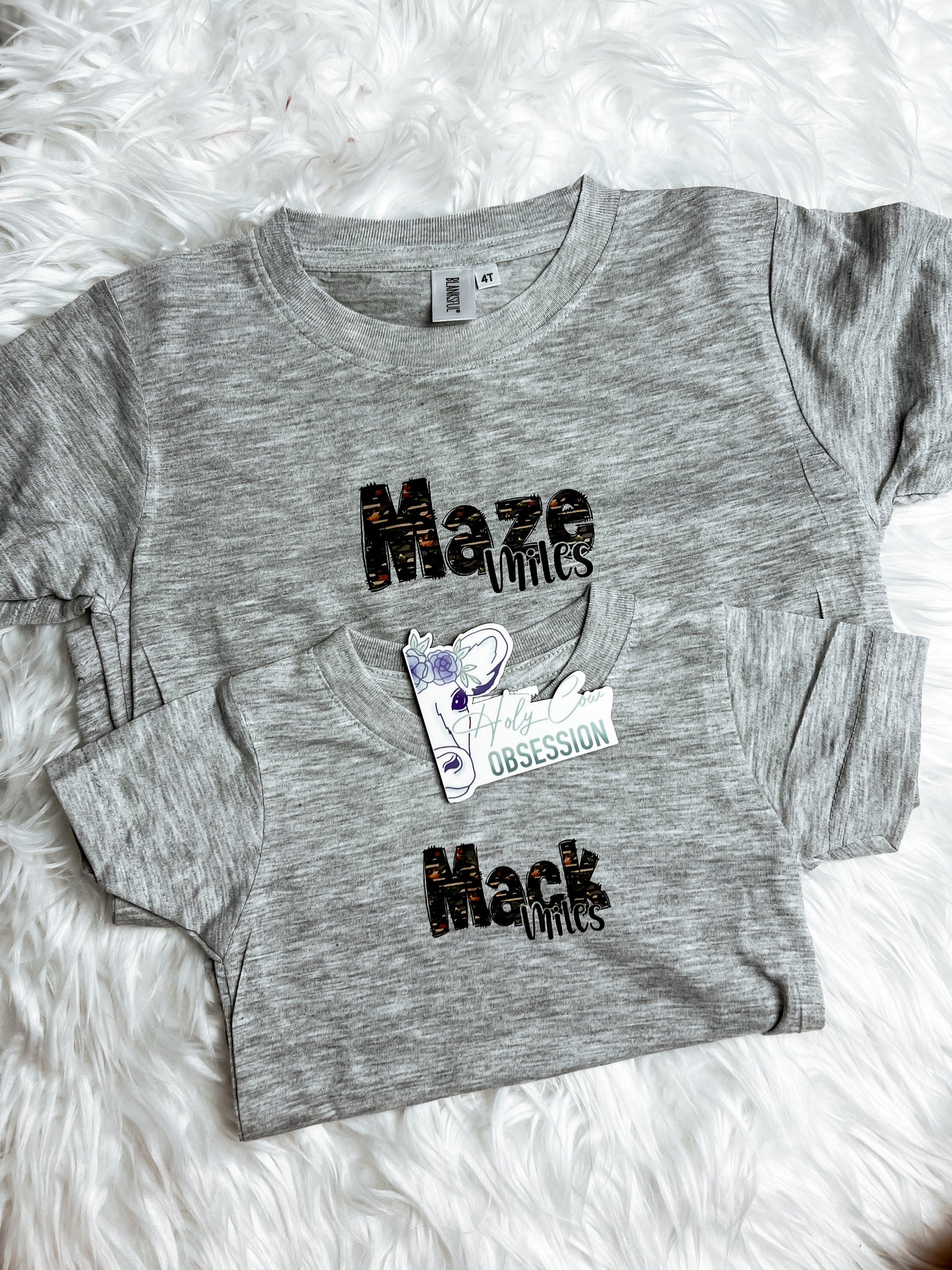 Kid's Custom Name Items