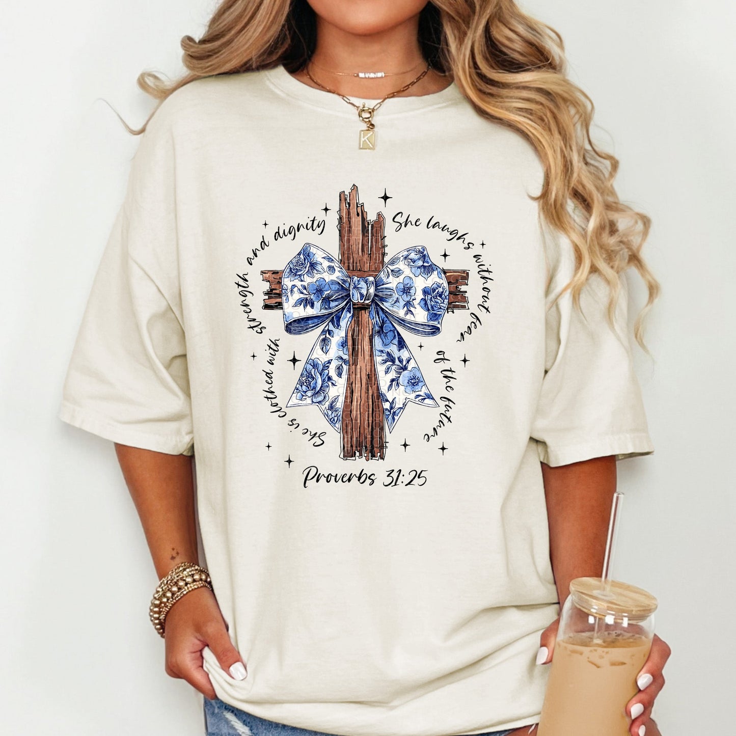 Cross Coquette | Comfort Colors Tee or Gildan Crewneck Sweatshirt