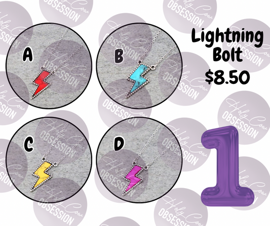 #1 - Lightning Bolt Necklace