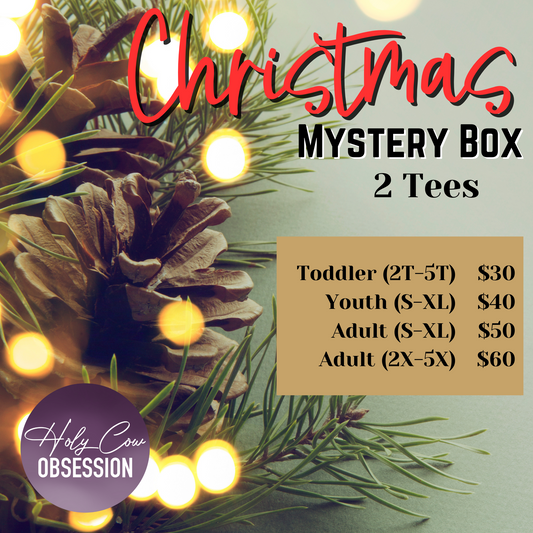 Christmas Mystery Tee Boxes