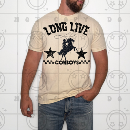 Long Live Cowboys | Comfort Colors Tee
