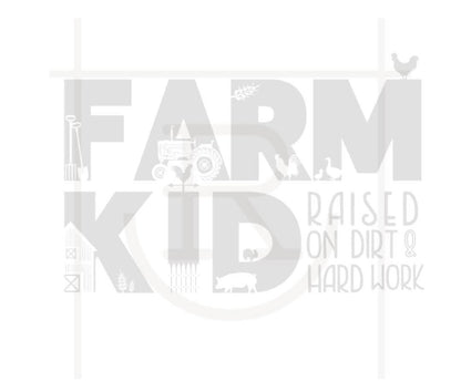 Farm Kid, Raised on Dirt & Hard Work